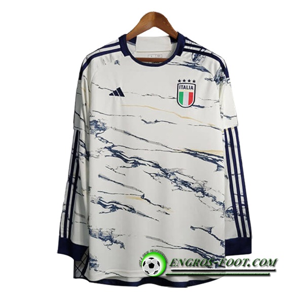 Maillot Equipe Foot Italie Manche Longue Exterieur 2023/2024