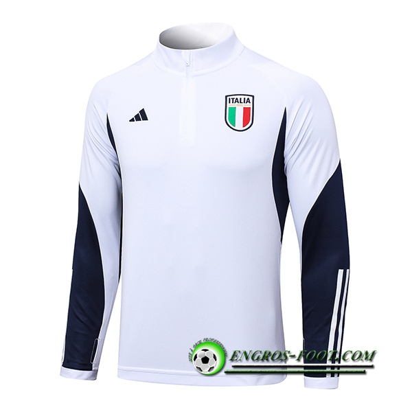 Sweatshirt Training Italie Blanc 2023/2024