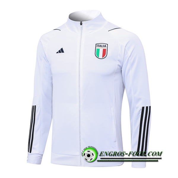 Veste Foot Italie Blanc 2023/2024