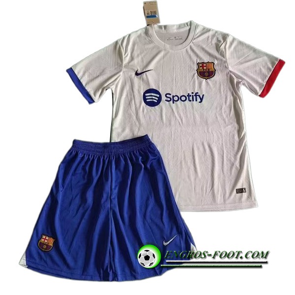 Maillot de Foot FC Barcelone Enfant Exterieur Leaked Version 2023/2024