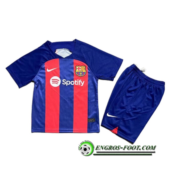 Maillot de Foot FC Barcelone Enfant Domicile Leaked Version 2023/2024