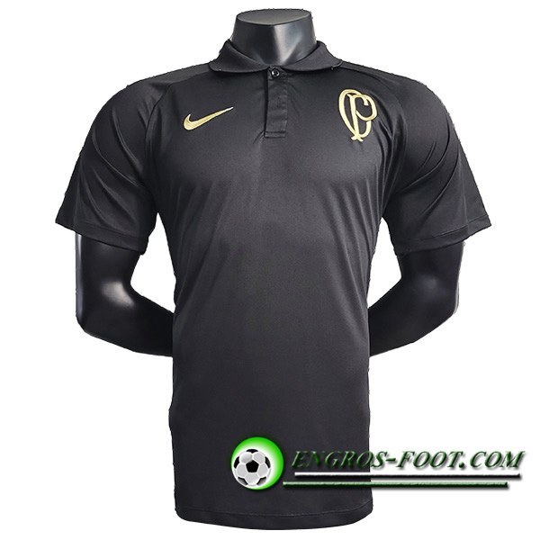 Polo Foot Corinthians Noir 2023/2024 -02