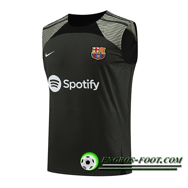 Training Debardeur FC Barcelone Vert 2023/2024