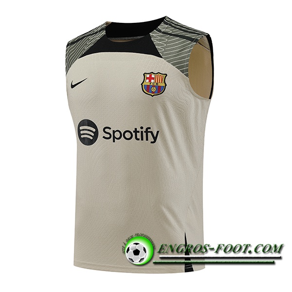 Training Debardeur FC Barcelone Vert 2023/2024 -02