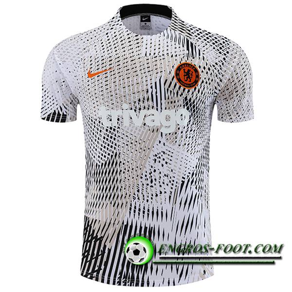 Training T-Shirts FC Chelsea Blanc 2023/2024