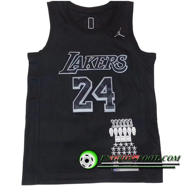 Maillot Los Angeles Lakers (KOBE #24) 2022/23 Noir