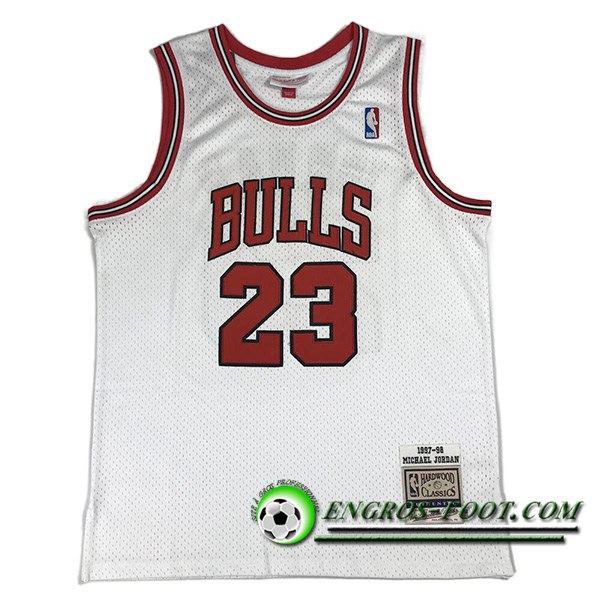 Maillot Chicago Bulls (JORDAN #23) 2022/23 Blanc