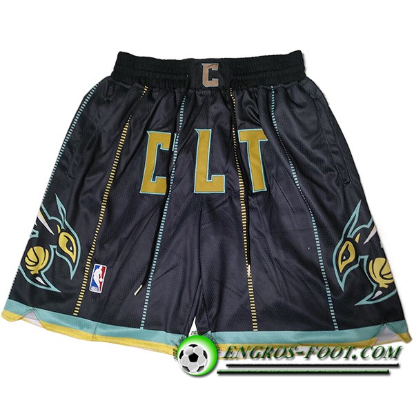 Shorts NBA Charlotte Hornets 2023 Blanc