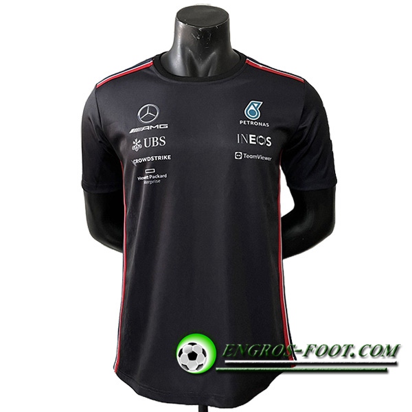 T-Shirt F1 Mercedes Benz Team Noir 2023