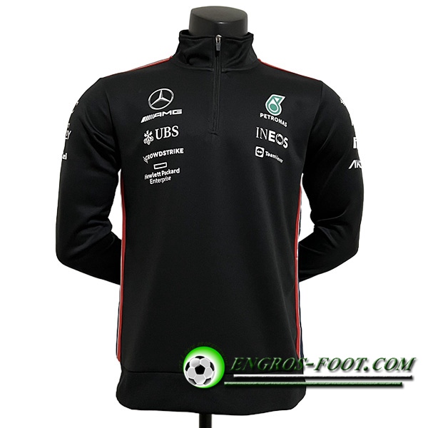 Sweatshirt F1 Mercedes Benz Team Noir 2023