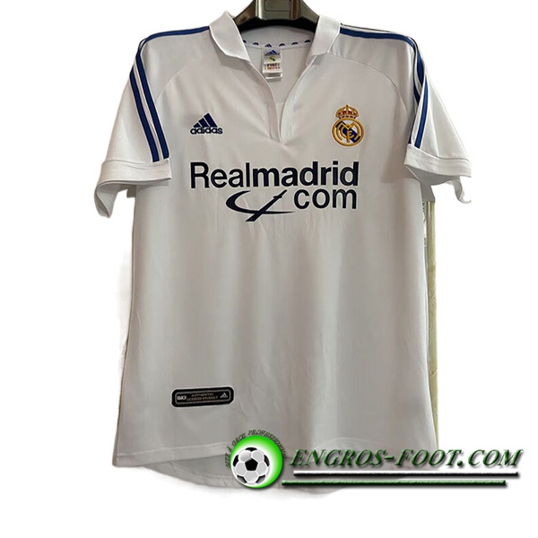 Maillot de Foot Real Madrid Domicile 2001/2002