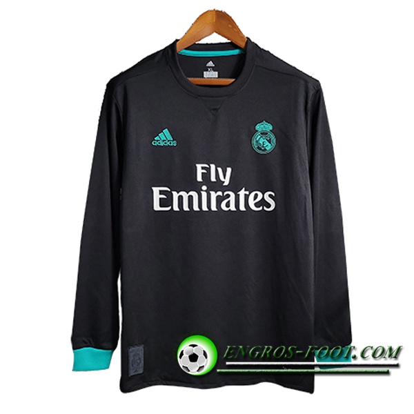 Maillot de Foot Real Madrid Exterieur Manches Longues 2017/2018