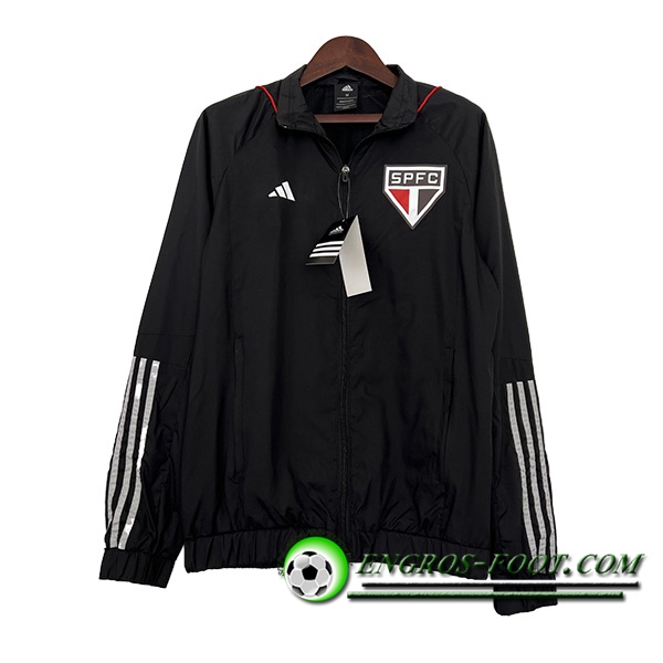 Coupe-Vent Sao Paulo FC Noir 2023/2024