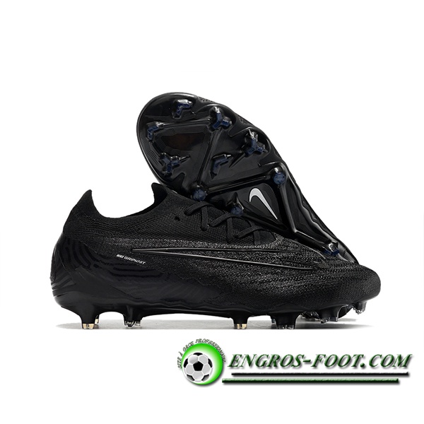 Nike Chaussures de Foot Phantom GX Low Gang Elite FG Noir -02