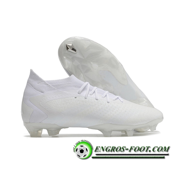 Adidas Chaussures de Foot PREDATOR ACCURACY.1 FG BOOTS Blanc