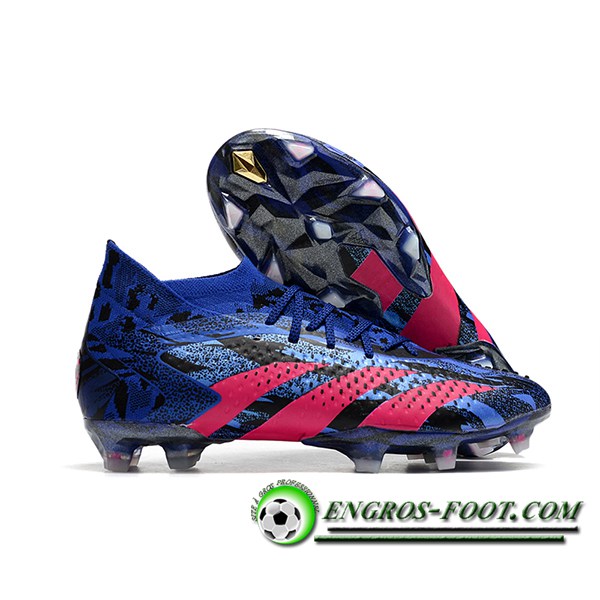 Adidas Chaussures de Foot PREDATOR ACCURACY.1 FG BOOTS Bleu/Rose