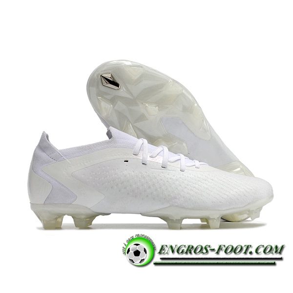 Adidas Chaussures de Foot PREDATOR ACCURACY PAUL POGBA.1 FG Blanc