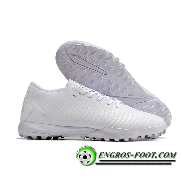 Adidas Chaussures de Foot PREDATOR ACCURACY.3 LO39-45W TF Blanc