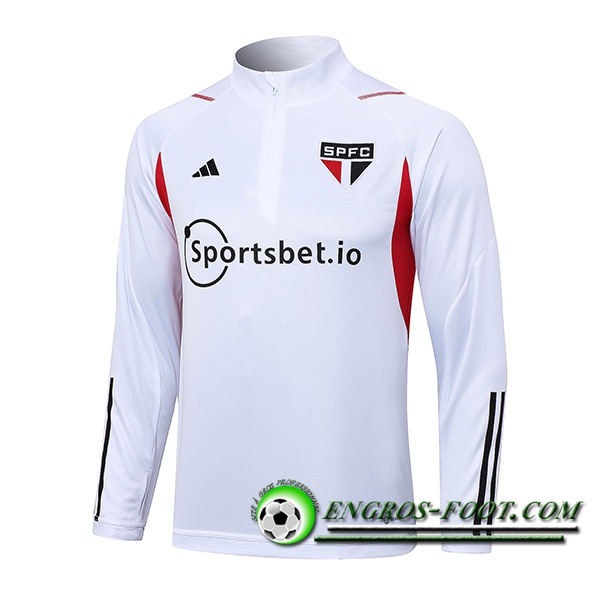 Sweatshirt Training Sao Paulo FC Blanc 2023/2024