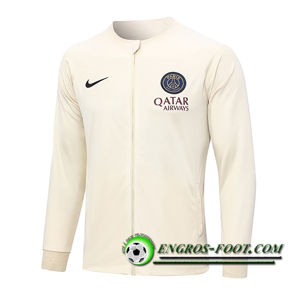 Veste Foot PSG Blanc 2023/2024 -02