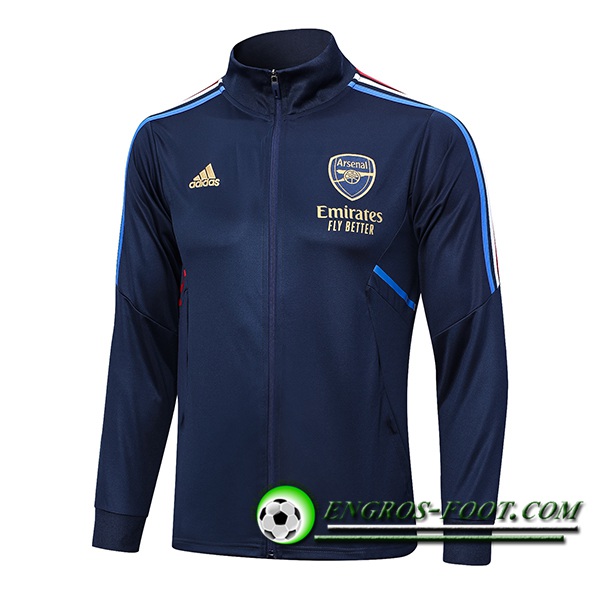 Veste Foot Arsenal Bleu Marine 2023/2024