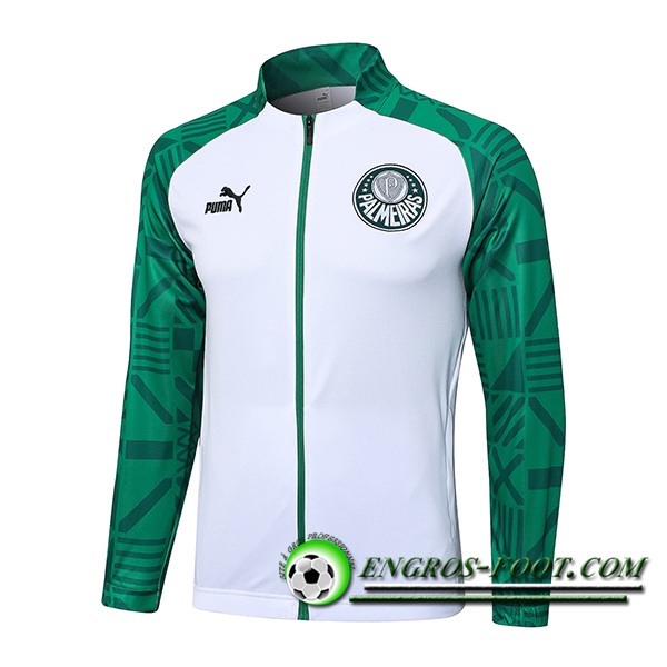 Veste Foot Palmeiras Blanc/Vert 2023/2024