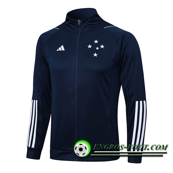 Veste Foot Cruzeiro EC Bleu Marine 2023/2024