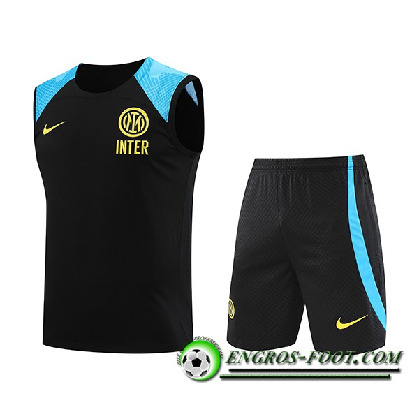 Ensemble Training Debardeur + Shorts Inter Milan Noir 2023/2024