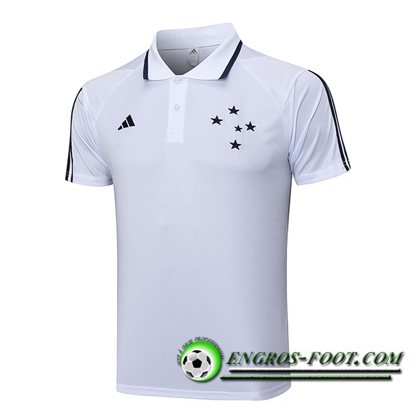 Polo Foot Cruzeiro Blanc 2023/2024