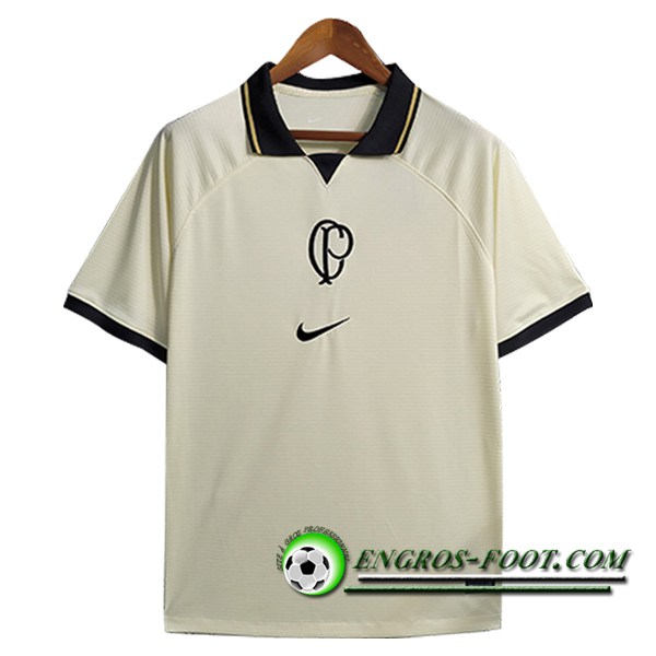 Polo Foot Corinthians Jaune 2023/2024