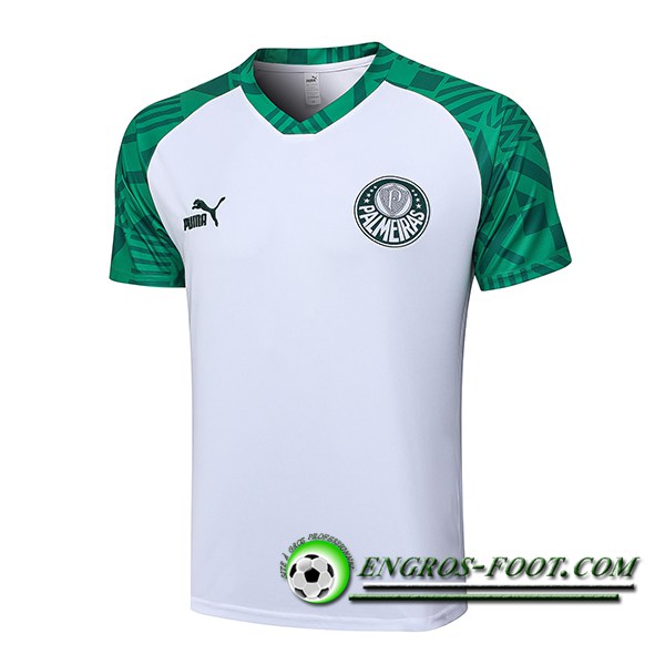 Training T-Shirts Palmeiras Blanc 2023/2024