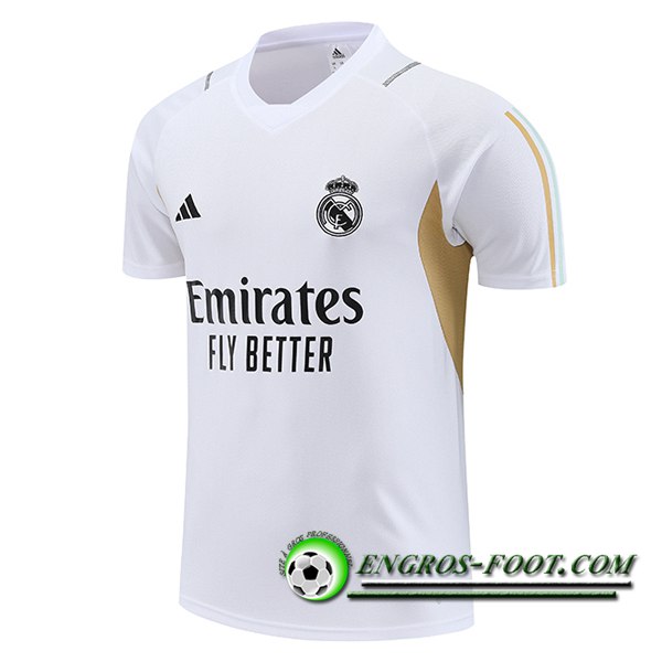 Training T-Shirts Real Madrid Blanc 2023/2024 -02