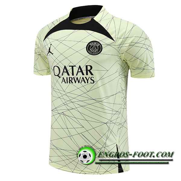 Training T-Shirts PSG Jaune 2023/2024 -03