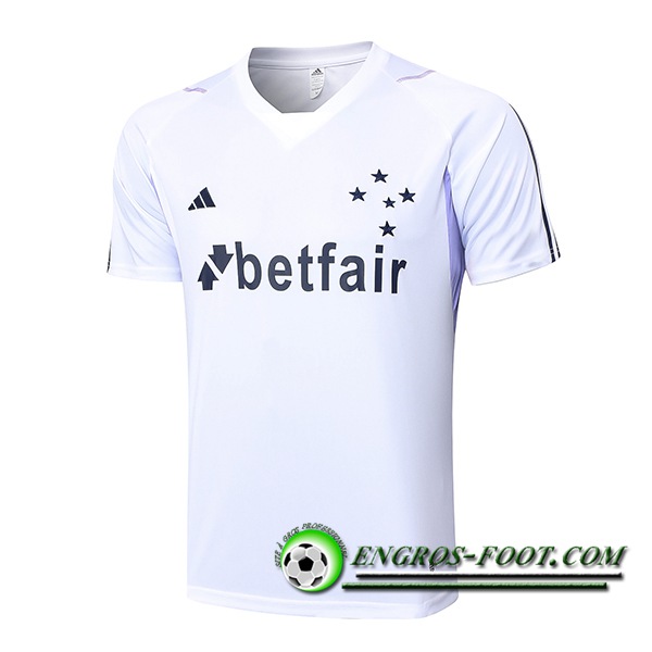 Training T-Shirts Cruzeiro Blanc 2023/2024