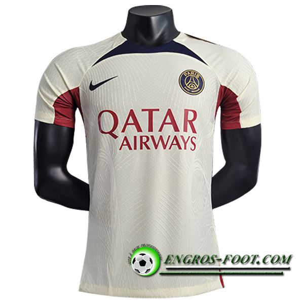 Training T-Shirts PSG Jaune 2023/2024 -04