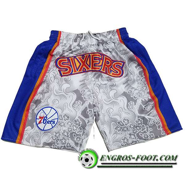 Shorts NBA Philadelphia 76ers Noir