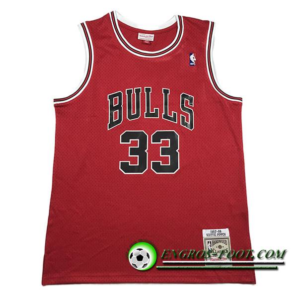 Maillot Chicago Bulls (PIPPEN #33) 2023/24 Rouge