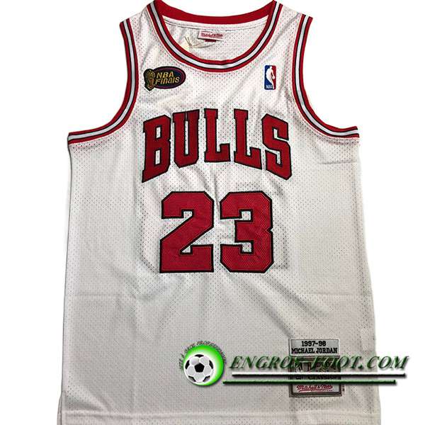 Maillot Chicago Bulls (JORDAN #23) 2023/24 Blanc