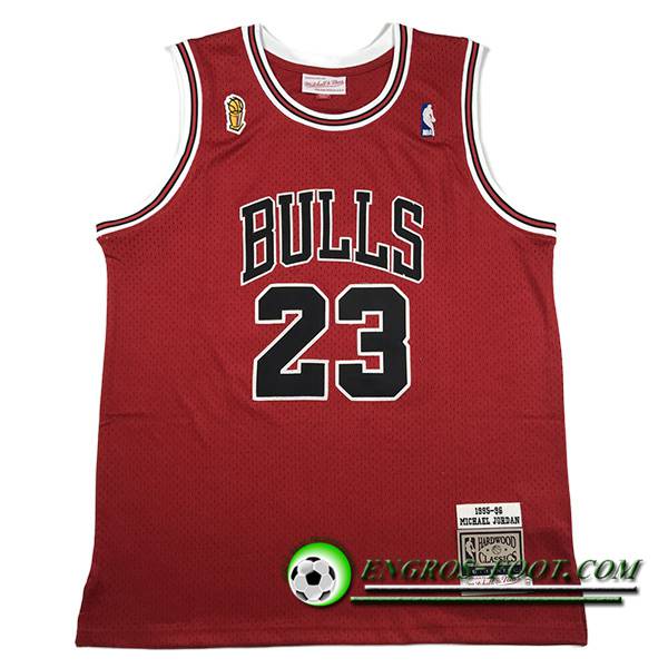 Maillot Chicago Bulls (JORDAN #23) 2023/24 Rouge -04