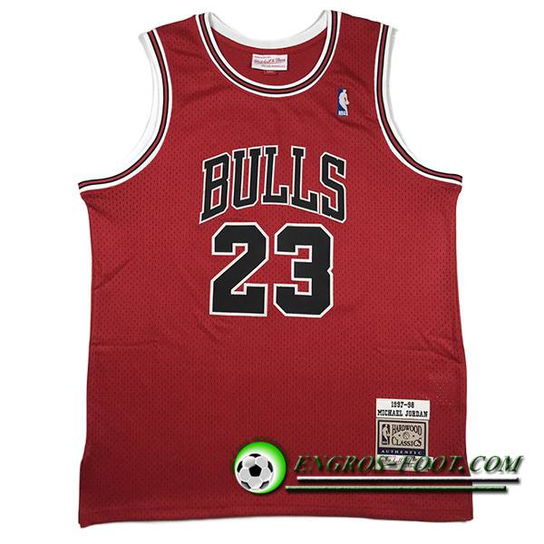 Maillot Chicago Bulls (JORDAN #23) 2023/24 Rouge -02