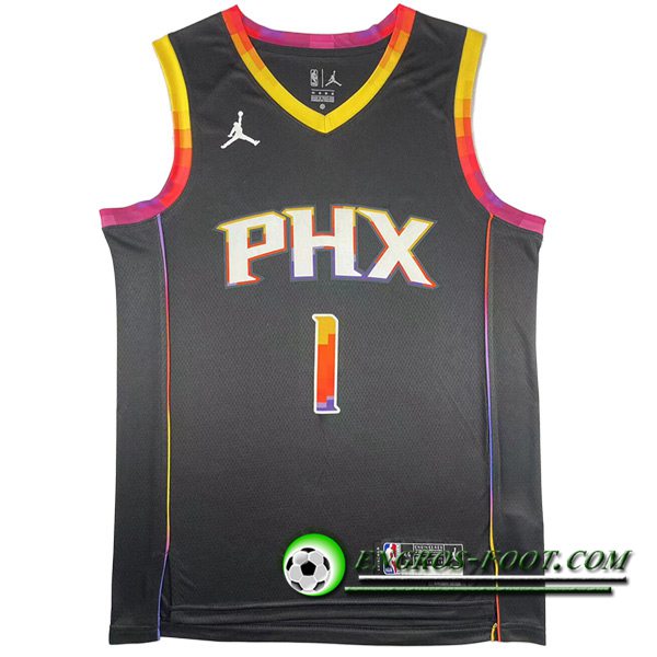 Maillot Phoenix Suns (BOOKER #1) 2023/24 Noir