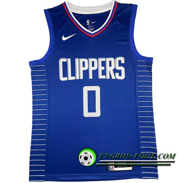 Maillot Los Angeles Clippers (WESTBROOK #0) 2023/24 Bleu