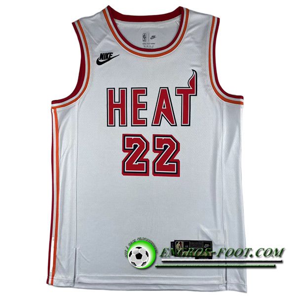 Maillot Miami Heat (BUTLER #22) 2023/24 Blanc