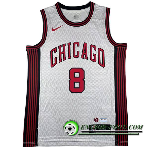 Maillot Chicago Bulls (LAVINE #14) 2023/24 Blanc