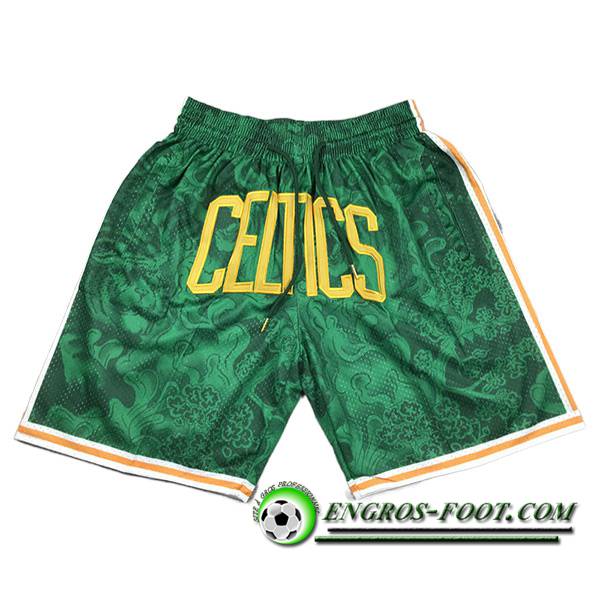 Shorts NBA Boston Celtics Vert -02