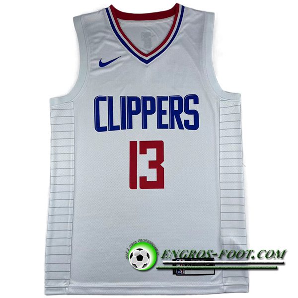 Maillot Los Angeles Clippers (GEORGE #13) 2023/24 Blanc