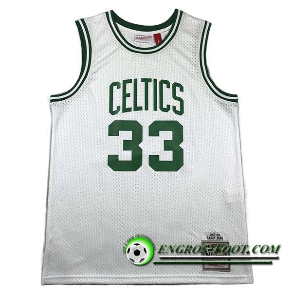 Maillot Boston Celtics (BIRD #33) 2023/24 Blanc