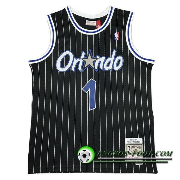 Maillot Orlando Magic (McGRADY #1) 2023/24 Noir