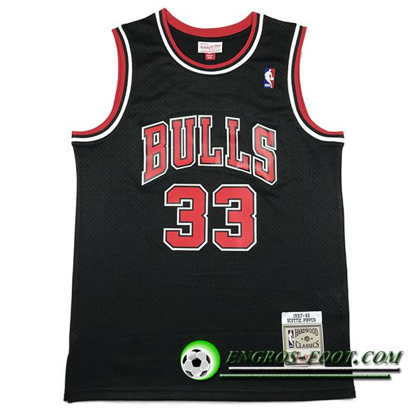 Maillot Chicago Bulls (PIPPEN #33) 2023/24 Noir