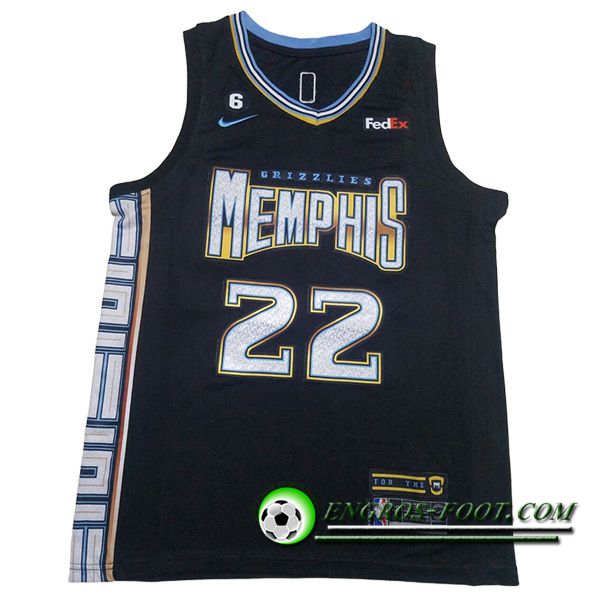 Maillot Memphis Grizzlies (BANE #22) 2023/24 Noir -02